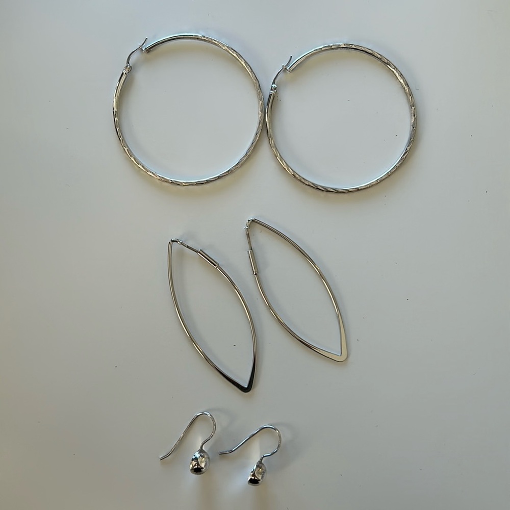 Silver Earrings